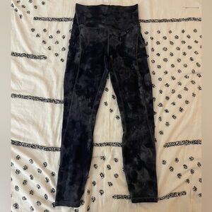 Lululemon Align Super High-Rise 25” Diamond Dye Leggings with Pockets Size 6